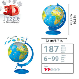 Ravensburger precision-fit puzzle pieces create a seamless build