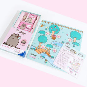 Ravensburger Pusheen Purrfect Pick cupcakes gems hot chocolate boost cute rewards.
