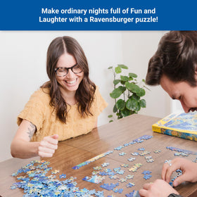 Ravensburger The Reading Room: linen texture and glare-free finish for comfortable viewing