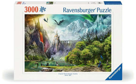 Ravensburger Reign of Dragons 3000-piece puzzle dragons focus: immersive screen-free evenings