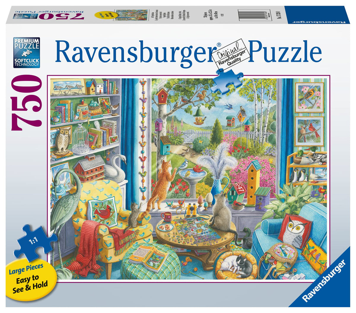 Ravensburger Softclick interlocking system ensures precise fits and satisfying assembly
