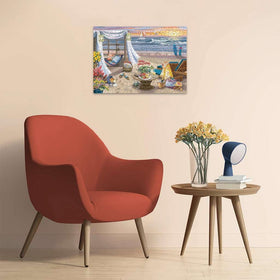 Ravensburger Cabana Retreat softclick-technology — secure, satisfying fits while solving.