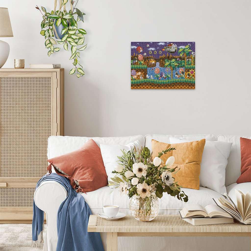 Ravensburger puzzle uses glare-free matte finish for clear, distraction-free viewing.
