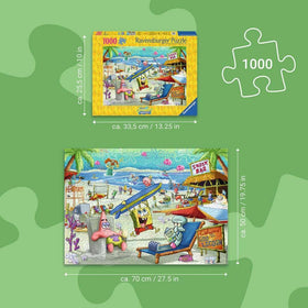 Ravensburger SpongeBob bright summer scene helps unwind after a long day.