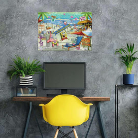 Ravensburger SpongeBob softclick technology delivers smooth connections during assembly.