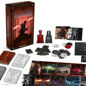 Ravensburger Star Wars Villainous Expandalone 2 cover art evokes epic space saga for family game night.