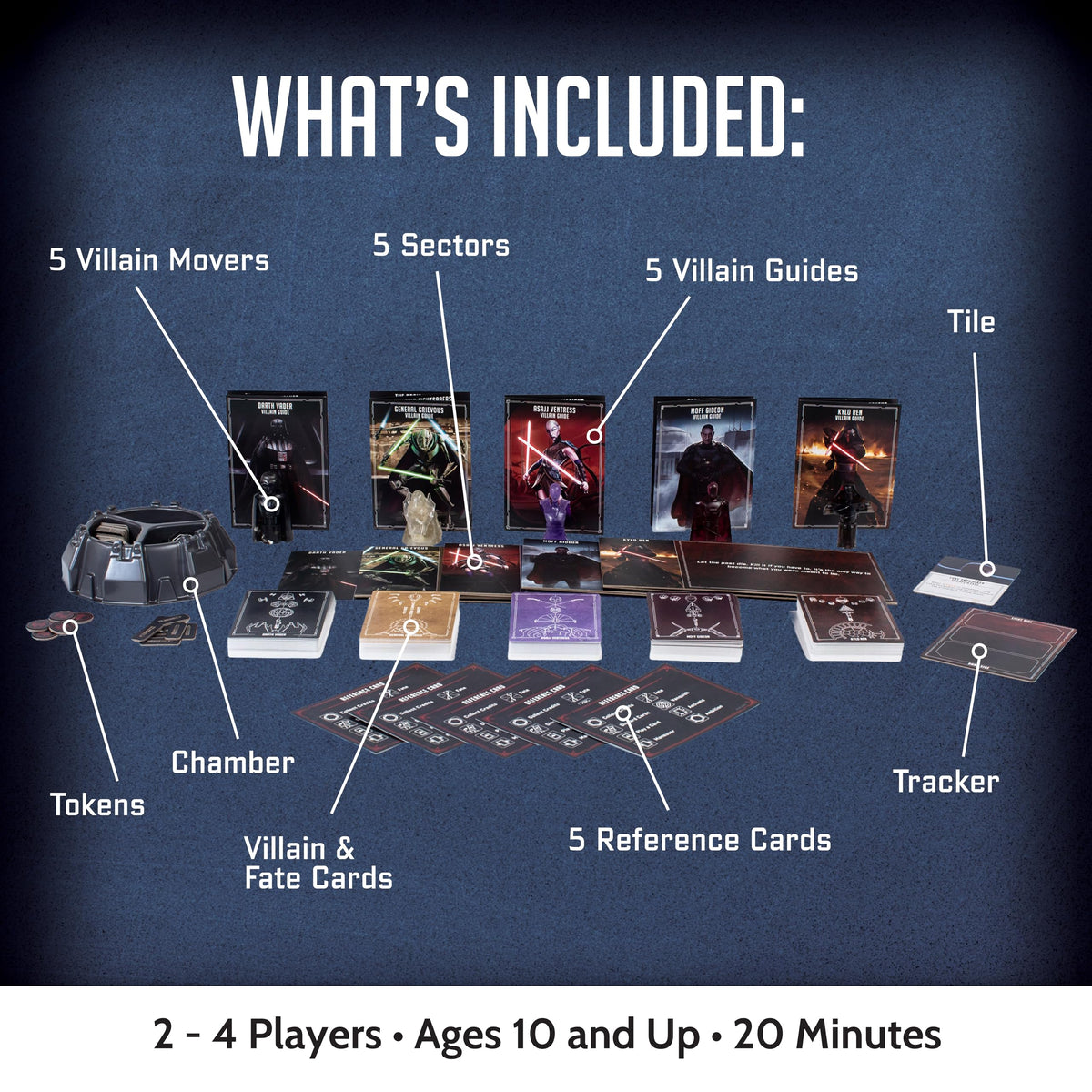Ravensburger Star Wars Villainous figures bringing characters to life on the table