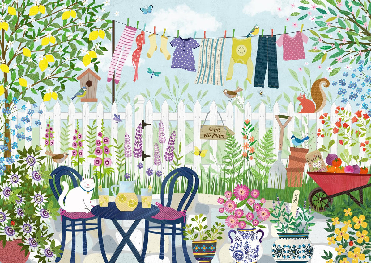 Ravensburger Summer Garden captures a blooming seasonal escape for mindful relaxation.