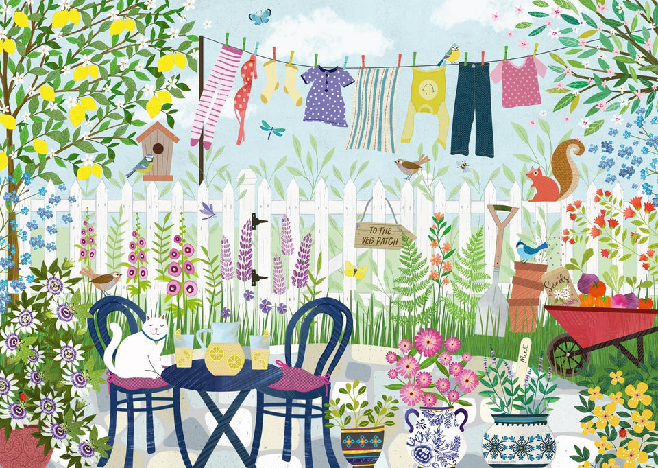 Ravensburger Summer Garden captures a blooming seasonal escape for mindful relaxation.
