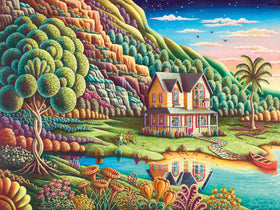 Ravensburger Summertime large-format puzzle pieces, easy to handle for a calm, immersive building experience.