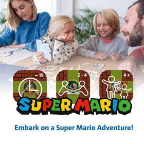 Ravensburger Super Mario Labyrinth maze cards showing dynamic paths for strategic moves.