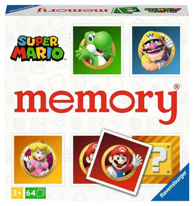 Ravensburger Super Mario large memory cards featuring characters for family game night