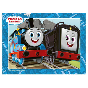 Ravensburger Thomas & Friends puzzle Nia journey scene promotes spatial awareness and focus