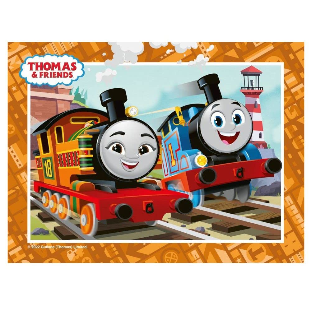 Ravensburger Thomas & Friends puzzle Percy hero scene supports patience and problem solving
