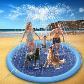 Raxurt Splash Sprinkler Pad durable PVC for family use