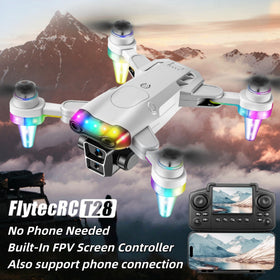 RayDeafcoo dual-battery drone offers longer flight time for outdoor practice.