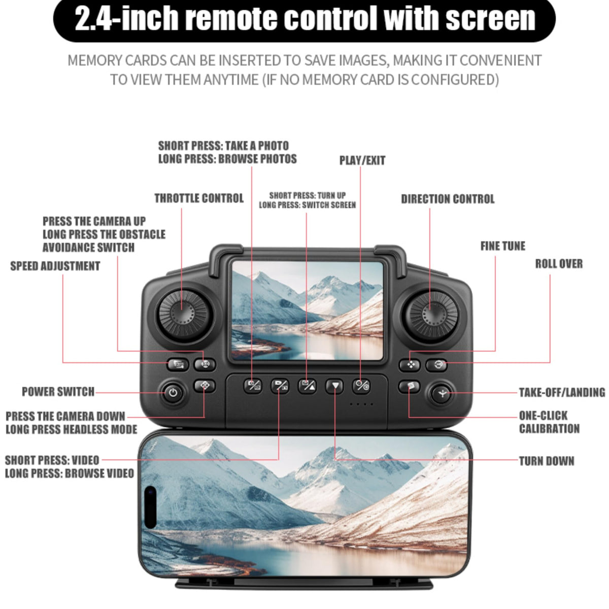 RayDeafcoo gift-ready drone perfect for holidays and birthdays.