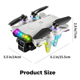 RayDeafcoo drone supports indoor and outdoor play with stable control.