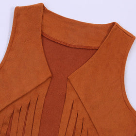Rayekrot peace sign necklace pairs with any costume for cohesive styling.