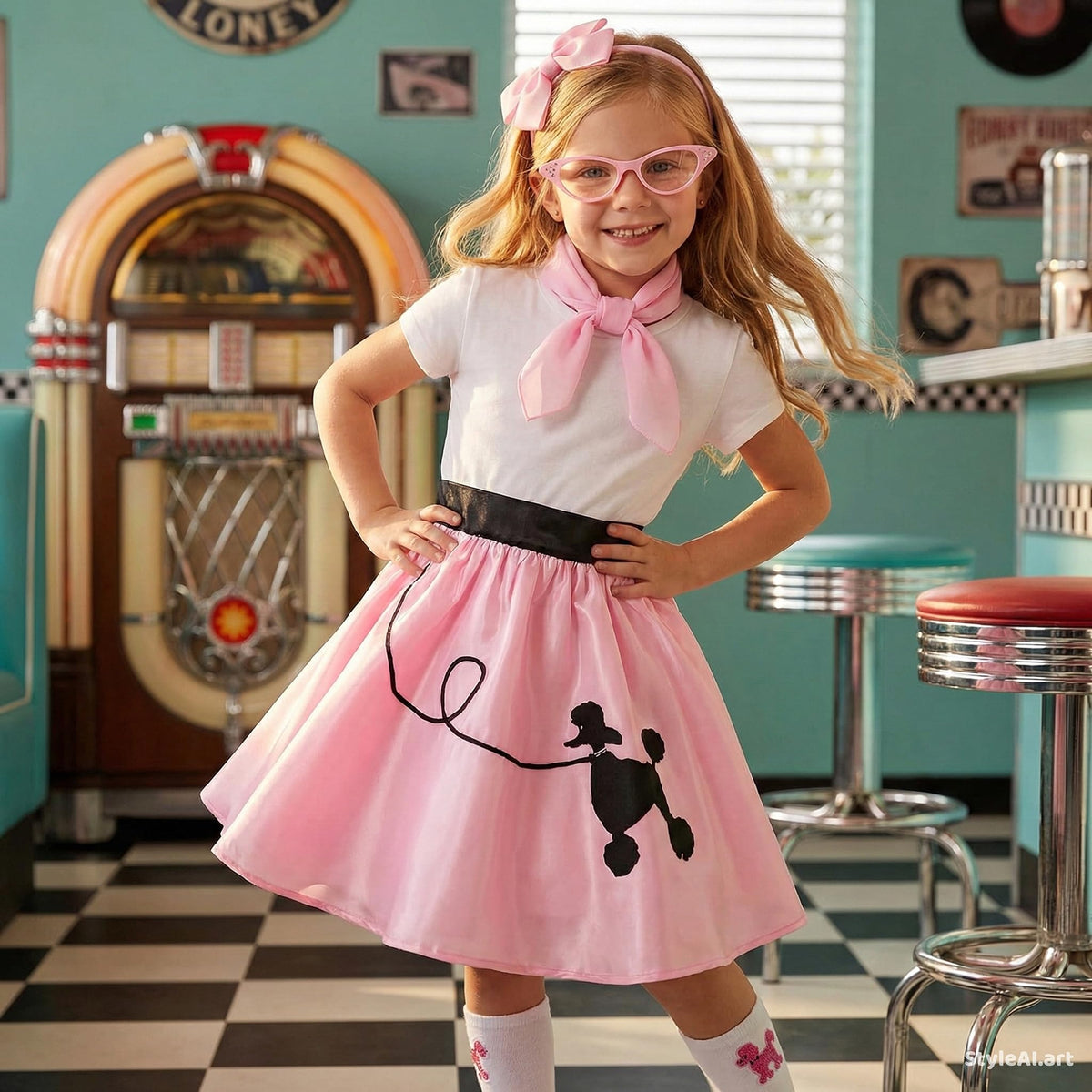 Rayekrot poodle socks add playful detail and comfort for all-day wear.