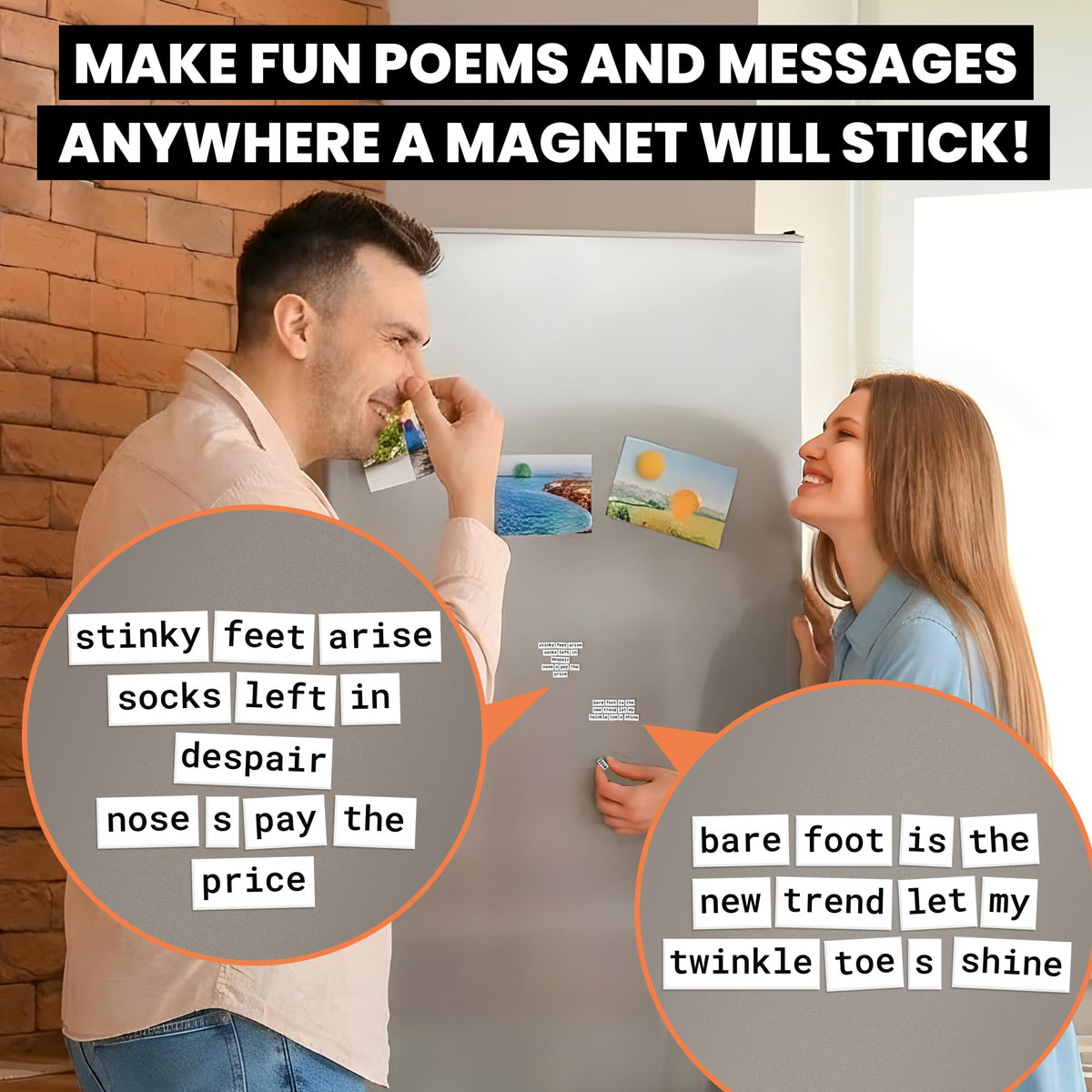 Rayliad magnets come with 10 blank tiles for custom terms.