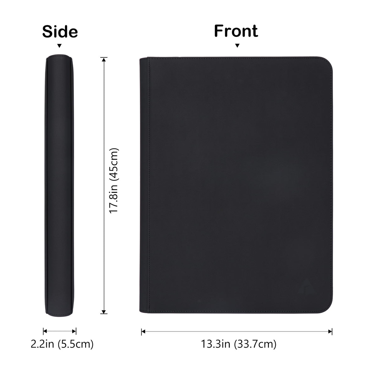 Rayvol binder accommodates up to 1408 cards across 16 pockets.