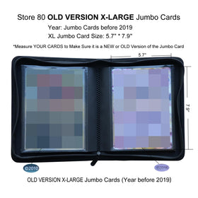 Rayvol Jumbo Card Binder XL back cover highlighting rigid construction