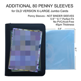 Rayvol Jumbo Card Binder XL padded exterior protects contents during travel