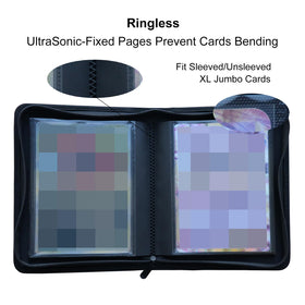 Rayvol Jumbo Card Binder XL spine with 40 pockets for organized large cards