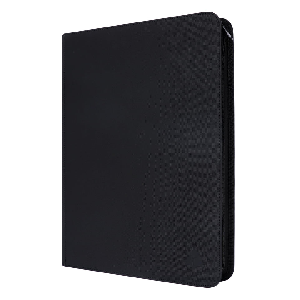 Rayvol Premium 16-Pocket Binder front cover with padded protection for cards.