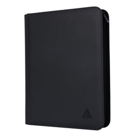 Rayvol Premium 9-Pocket Card Binder front view shows ringless design protecting cards