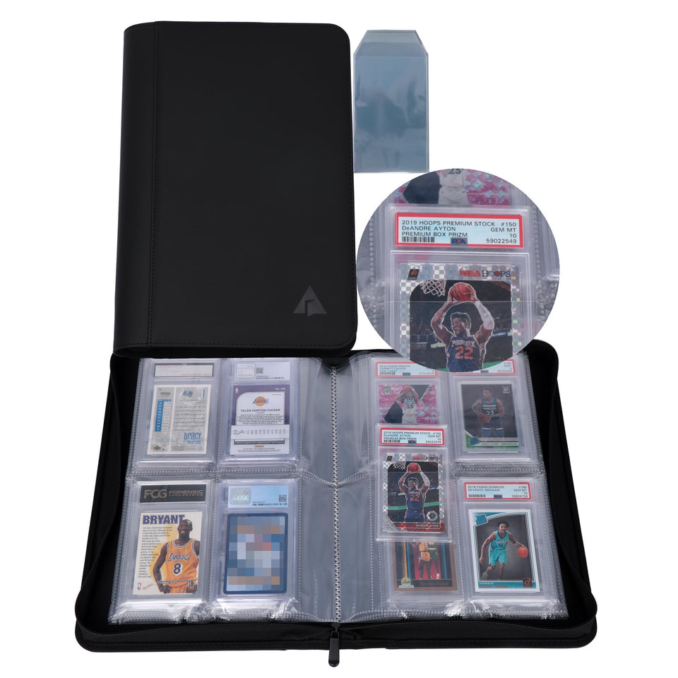 Rayvol PSA-Slab Binder front cover with rugged protection for prized slabs.