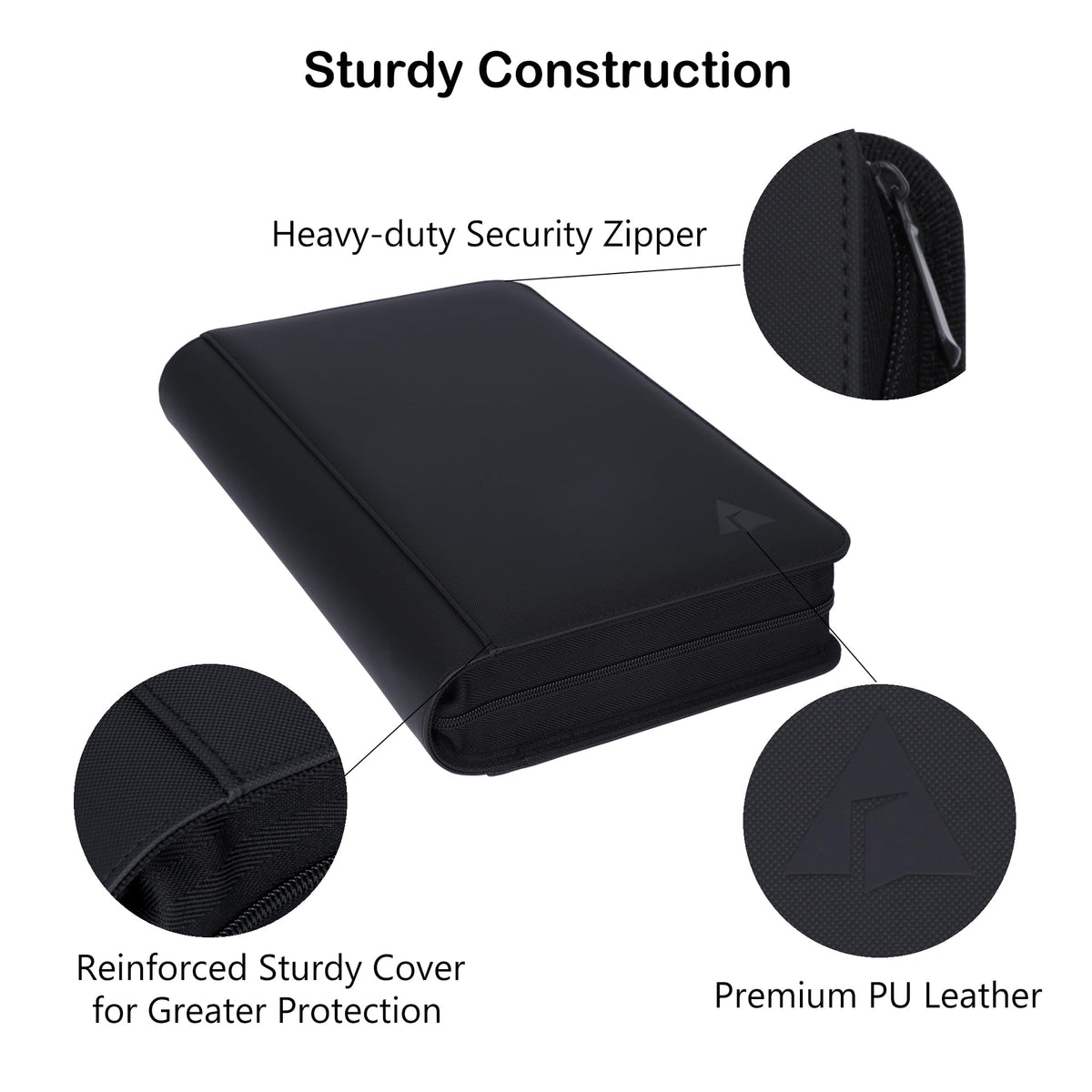 Rayvol zippered closure keeps slabs safely contained during travel.