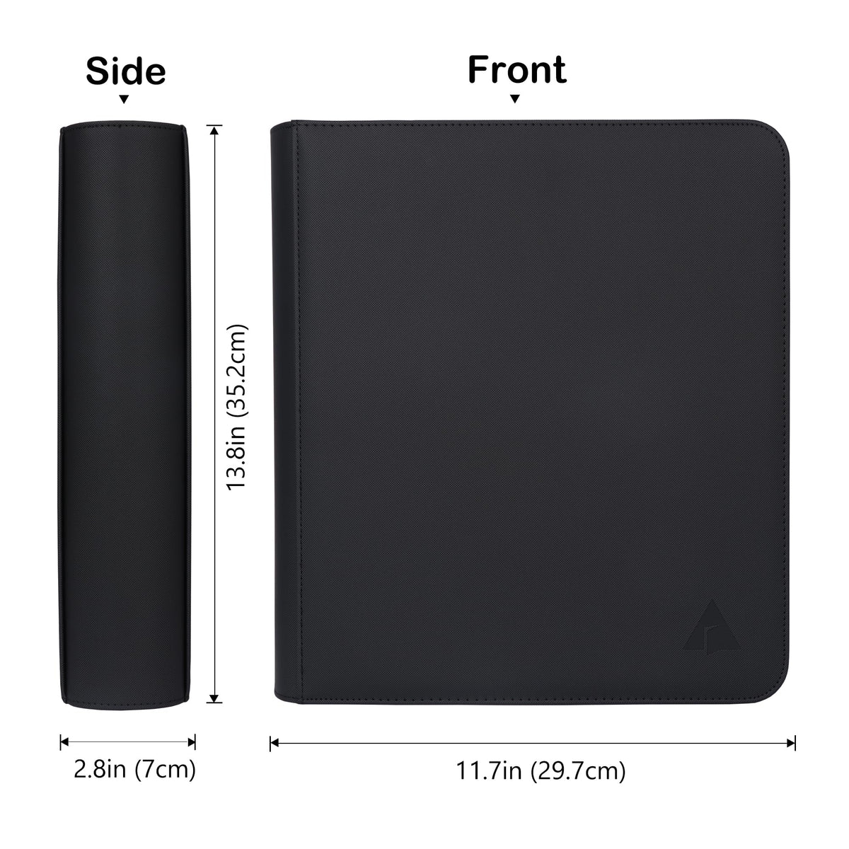 Rayvol binder uses ultra-clear acid-free pages with UV protection.