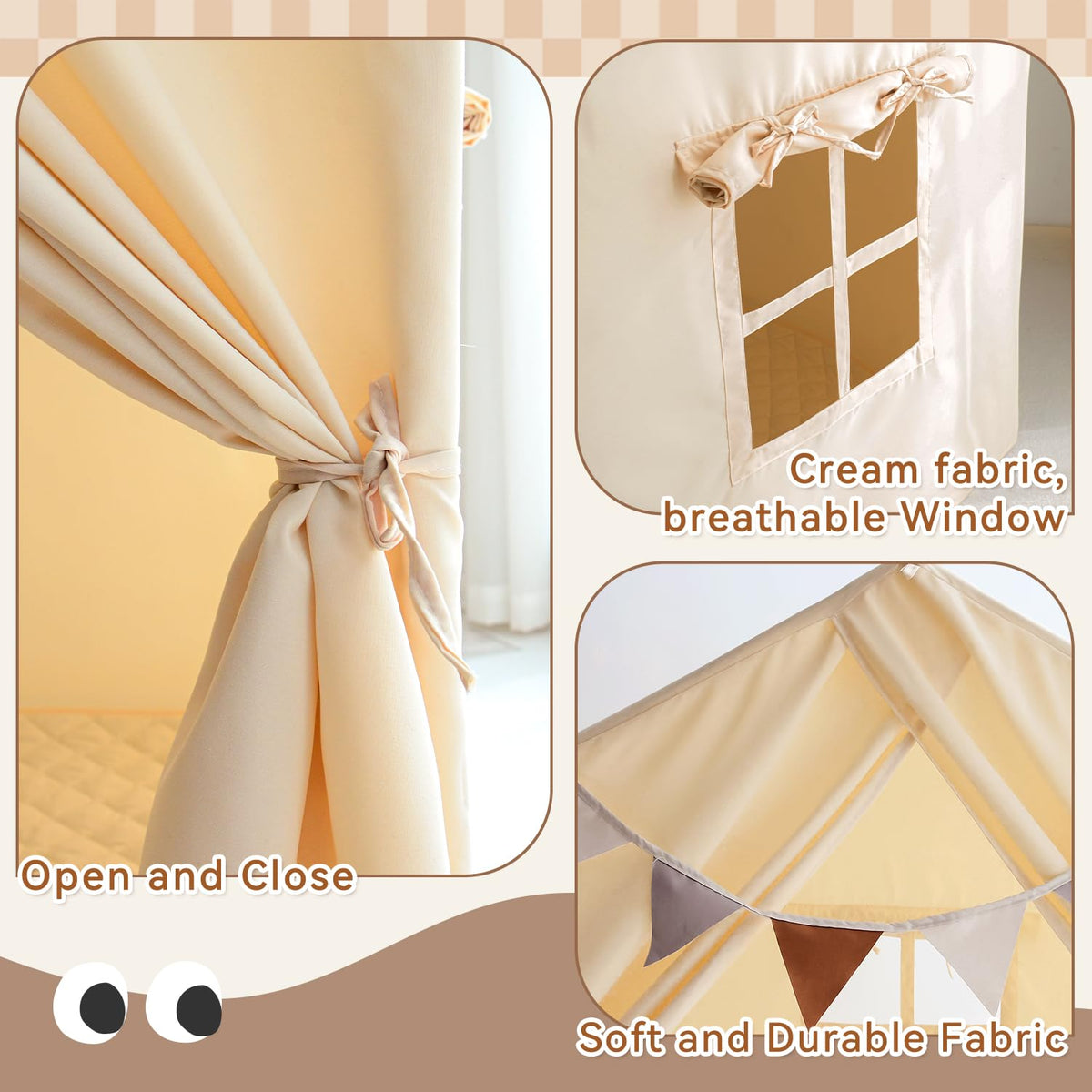 Razee birthday gift play tent makes a delightful present for kids.