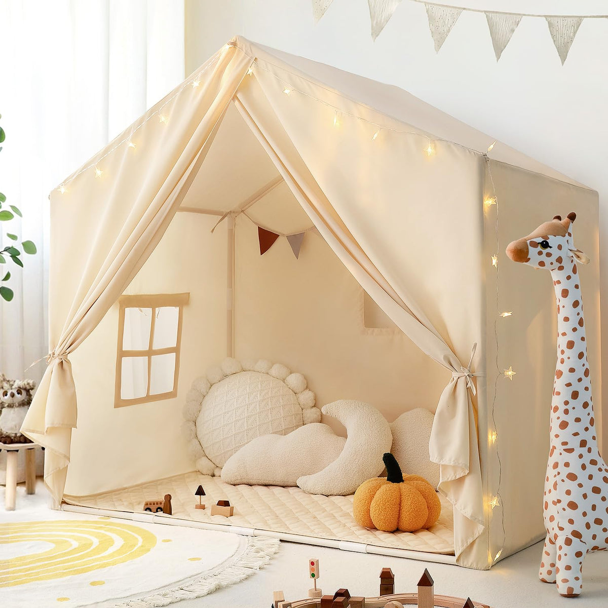 Razee indoor playhouse assembly guide shown for quick setup.