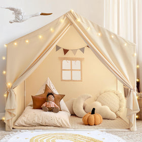 Razee kids play tent with padded mat offers a cushioned play space for imagination.
