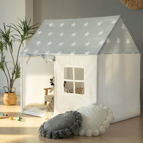 Razee play tent with a cute design, perfect for pretend tea parties