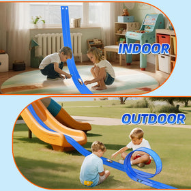 Razobws soft PVC material ensures safe, portable fun for children.
