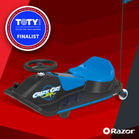 Razor Crazy Cart Shift durable polymer frame combines resilience with light handling.