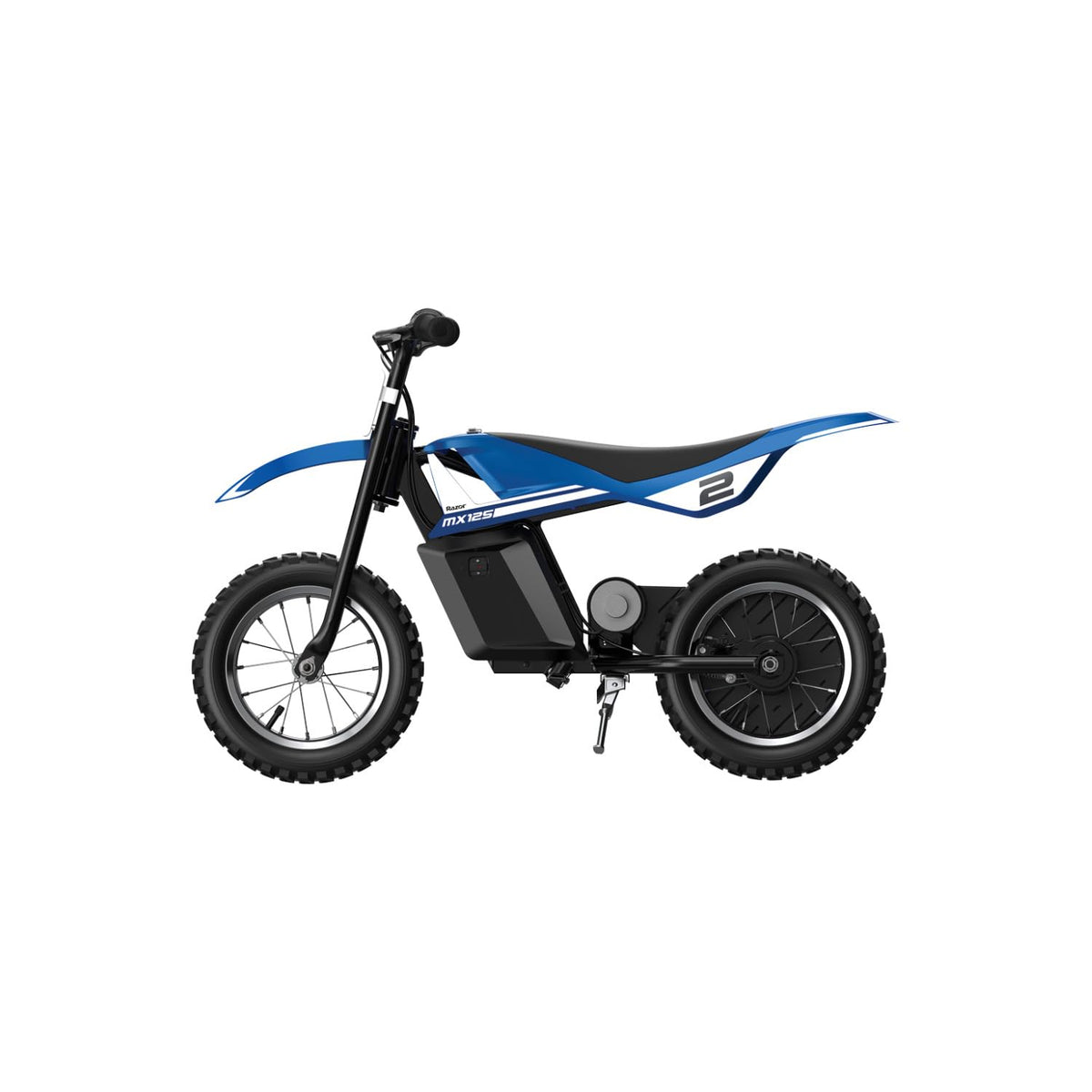 Razor MX125 dirt ride in action shows kids enjoying controlled top speeds