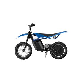Razor MX125 dirt ride in action shows kids enjoying controlled top speeds