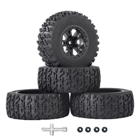 RC Station 12mm hex wheels for 1/10 RC cars improve grip on loose surfaces