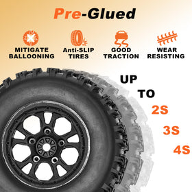 RC Station grip-texture tyres help prevent slips during fast cornering
