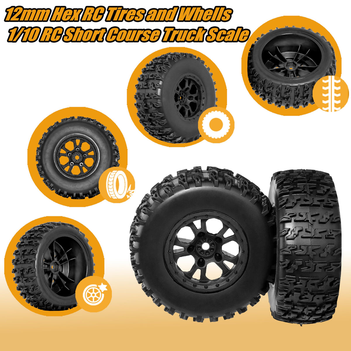 RC Station assembled tires are ready to install for quick setups