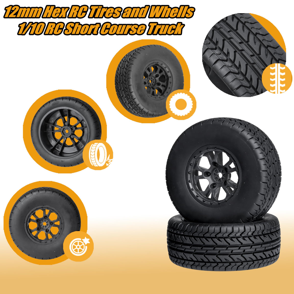 RC Station rubber tread grip on multiple surfaces for all-terrain RC fun