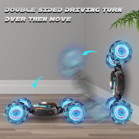 Rcabcar auto demo mode and LED lights for night play