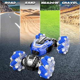 Rcabcar rechargeable battery supports long play sessions.