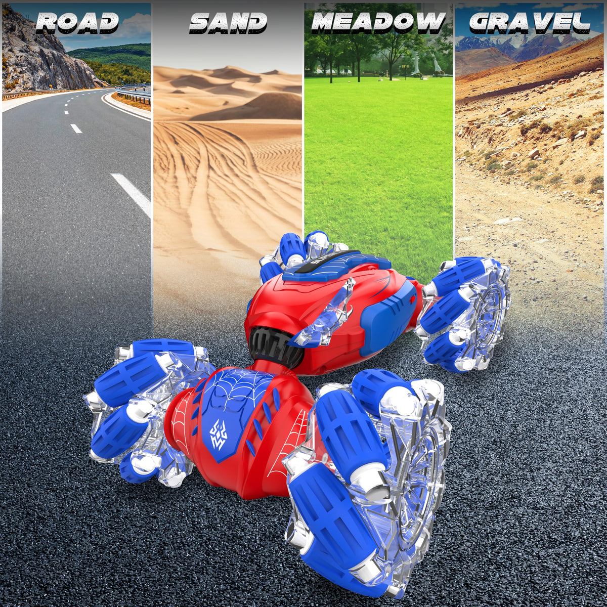 Rcabcar rechargeable battery pack for extended play.