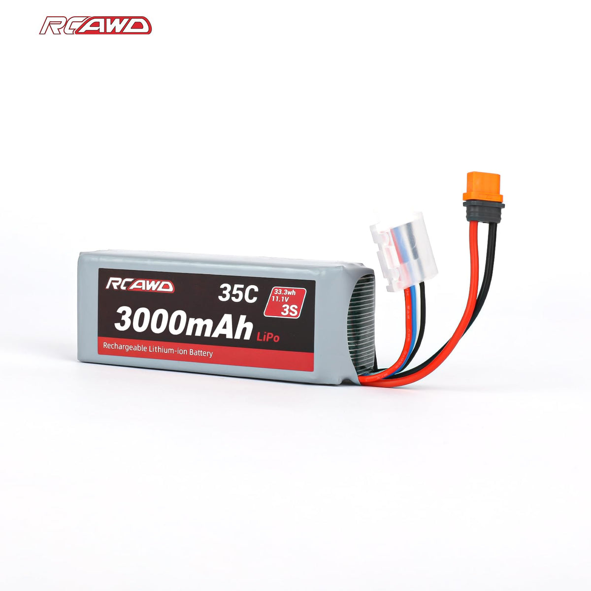 RCAWD 179g weight offers balanced mounting in compact packs